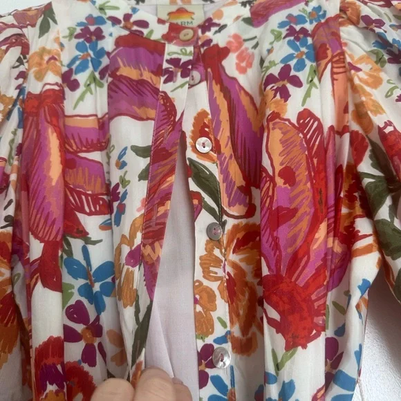 Farm Rio Floral Dress - Picture 3 of 7